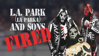 LA Park (WCW legend La Parka) & sons FIRED for INJURING coworkers (footage included)