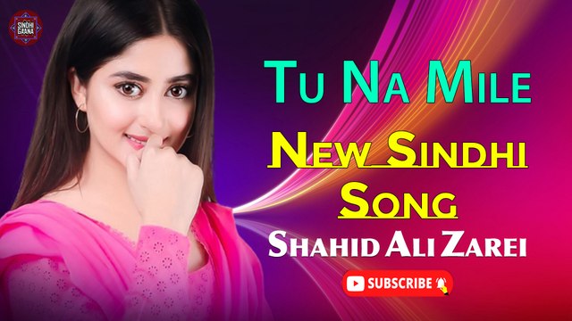 Tu Na Mile | Shahid Ali Zarei | New Sindhi Song | Sindhi Gaana