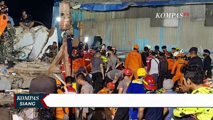 Minimarket 3 Lantai Runtuh! Kesaksian Korban Selamat Hingga Gubernur Kalsel Pantau Pencarian Korban