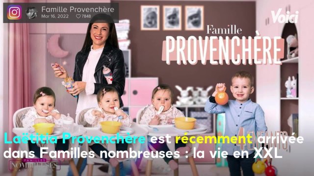 VOICI : Laëtitia Provenchère (Familles nombreuses) révèle la symbolique derrière les prénoms de ses triplées