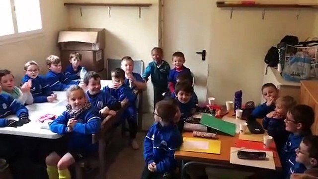 Hymne du club Chantées par nos U6-U7 et U8-U9