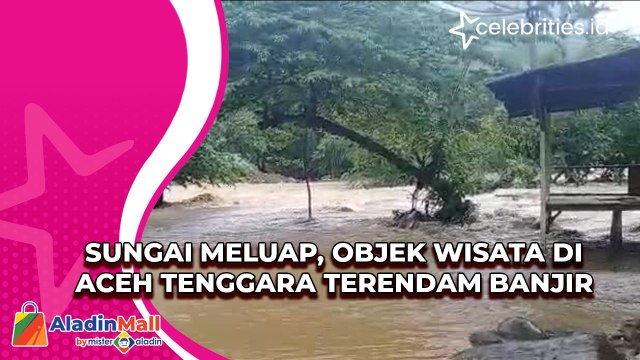 Sungai Meluap, Objek Wisata di Aceh Tenggara Terendam Banjir