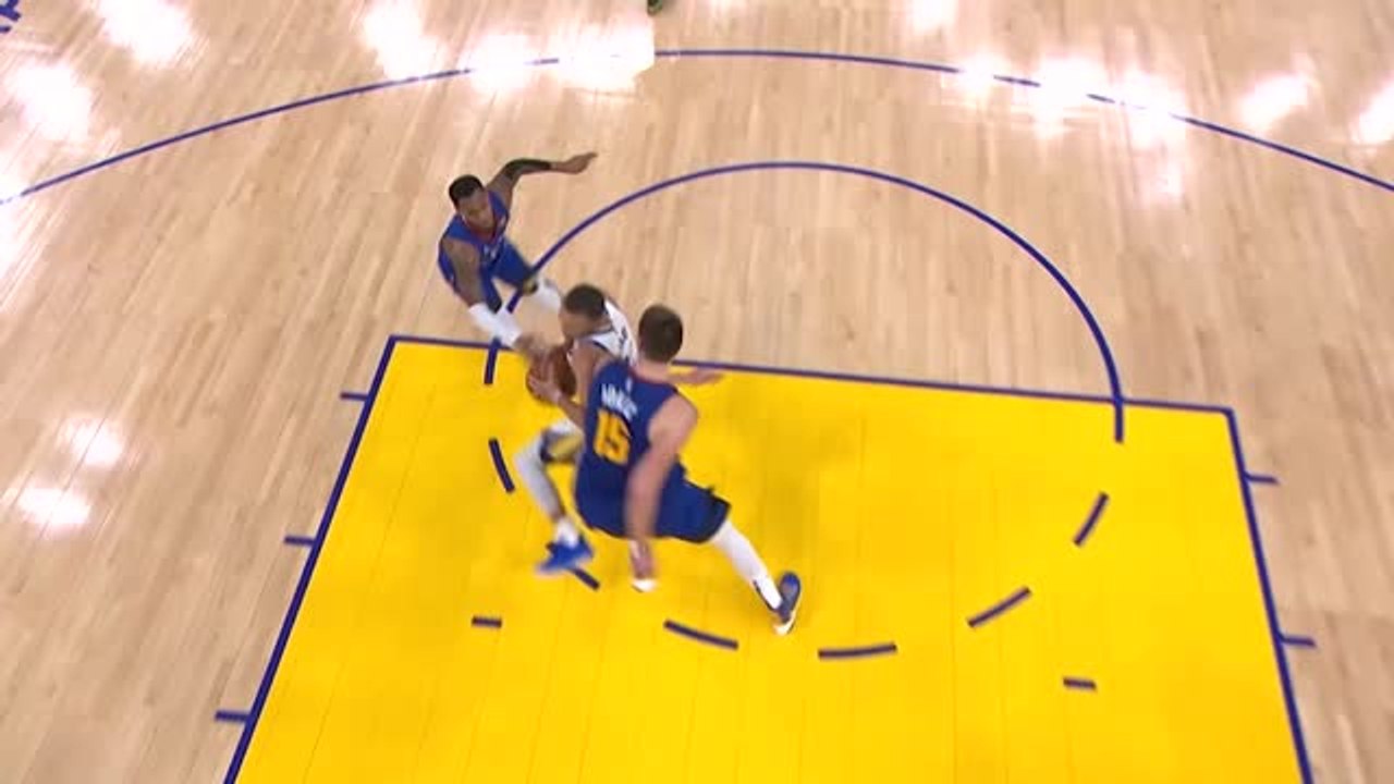 Highlights: Curry spielt Jokic schwindelig