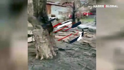 Artvin Şavşat'ta 6 ev yandı: 1 ölü, 1 kayıp