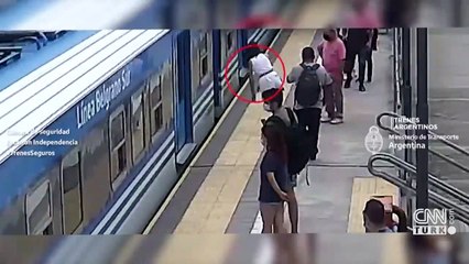 Tren kazasında mucize kurtuluş