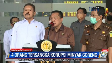 Kejaksaan Temukan Alat Bukti 4 Tersangka Tindak Pidana Korupsi Minyak Goreng