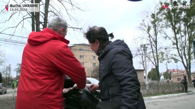 Bucha: Families find closure by burying their loved ones, as the identification of bodies continues