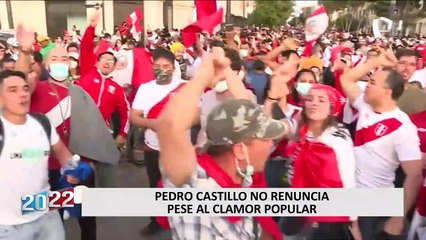 ¿Por qué el presidente Pedro Castillo no renuncia pese al clamor popular? Especialistas lo explican