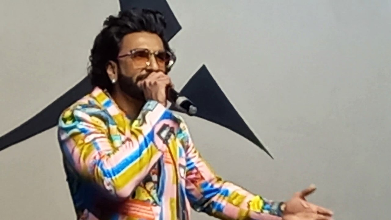 Bollywood live wire Ranveer Singh at Jayeshbhai Jordaar trailer launch