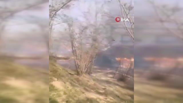 Son dakika haberleri... Giresun'da şiddetli rüzgar çatıları uçurdu, yangınlara neden oldu