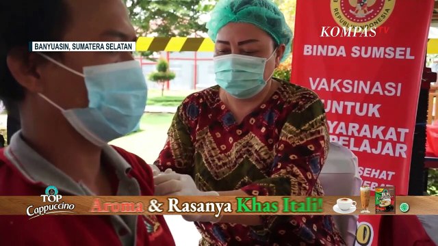 Jelang Lebaran, Ratusan Warga Binaan Lapas Narkotika Banyuasin Divaksinasi Covid-19