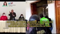 Torres felicitó a los manifestantes por el paro: 