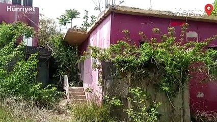 Tarsus'ta 'gizemli ev'in bitişiğindeki ev yandı