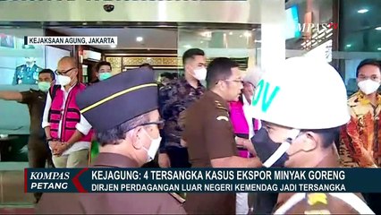 Dirjen Kemendag Ditetapkan Jadi Tersangka Korupsi Ekspor Minyak Goreng