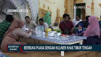 Télécharger la video: Sajikan Makanan Khas Timur Tengah, Restoran Arab di Banda Aceh Ini Bisa Jadi Pilihan Berbuka Puasa