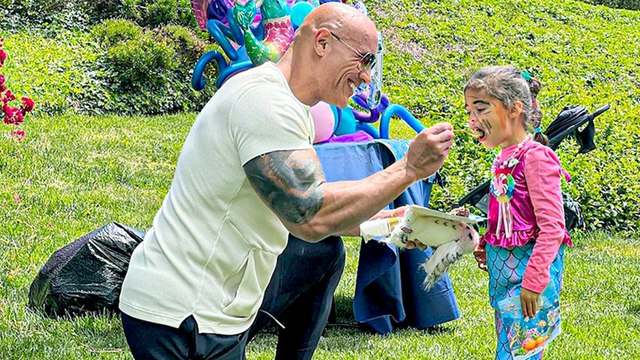 Dwayne Johnson Shares Daughter Tiana's Adorable Snaps On Her 4th Birthday