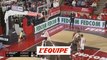 Mike James, le trois points en stepback - Basket - Monaco - Décryptage