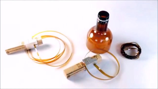 Plastik Pet şişeleri Şerit İP Haline Getiren Alet