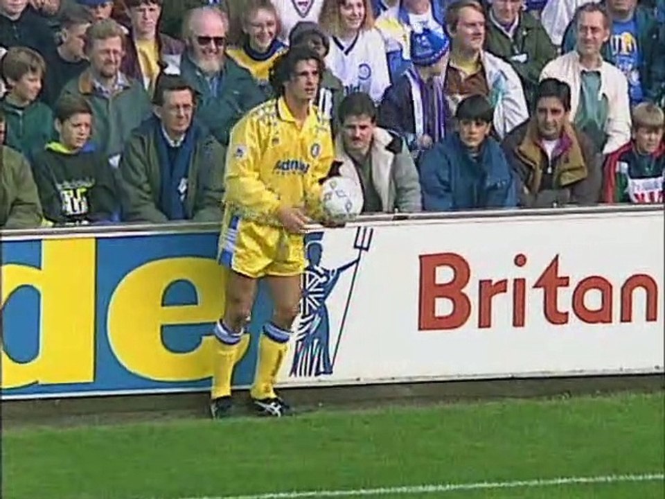 Season 1992-93 - Ipswich Town vs Leeds - 03.10.1992