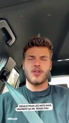 Simon Castaldi très énervé après qu'on ait rayé sa voiture - Instagram