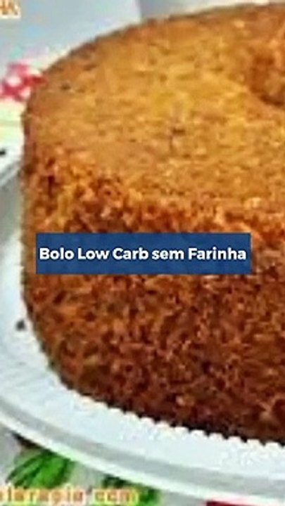 Bolo Low Carb sem Farinha #Shorts