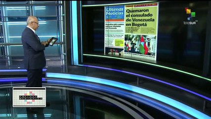 En Clave Mediática 19-04: Venezuela denuncia vandalización de su sede en Colombia