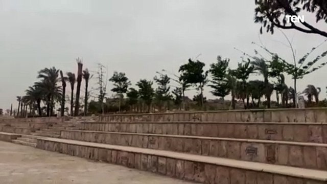 وقف حركة الملاحة النهرية والجوية بأبو سمبل بسبب العاصفة الترابية