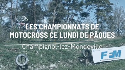 Les championnats de motocross ce lundi de Pâques