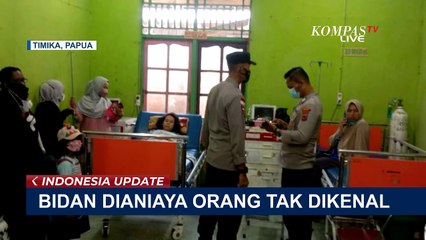 Seorang Bidan Dianiaya Orang Tak Dikenal yang Ingin Rampas Laptopnya