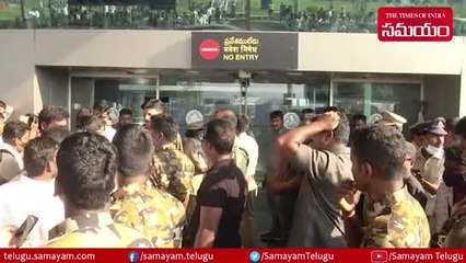 మంత్రి రోజాకు ఘన స్వాగతం.. ఇదేం అభిమానం బాబోయ్