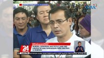 Moreno, naniniwalang patas lang ang ginawa niyang panawagan para umatras si Robredo | 24 Oras