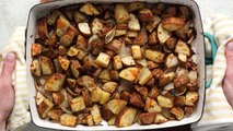 How to Make Roasted Potatoes and Onions