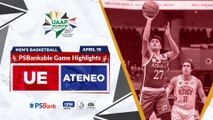 UE vs. Ateneo 2nd round highlights | UAAP Season 84 Men's Basketball