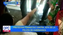 Colectivas demandan remoción de la jefa de la policía en Cuernavaca