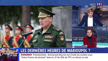 Les Russes diffusent des images de la reddition de soldats ukrainiens à Marioupol