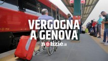 Genova, 27 disabili costretti a scendere dal treno: posti occupati da turisti