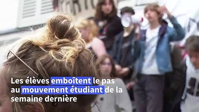 Education: des lycées bloqués à Paris avant le second tour de la présidentielle