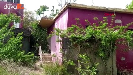 Tarsus'ta 'gizemli ev'in bitişiğindeki konut yandı