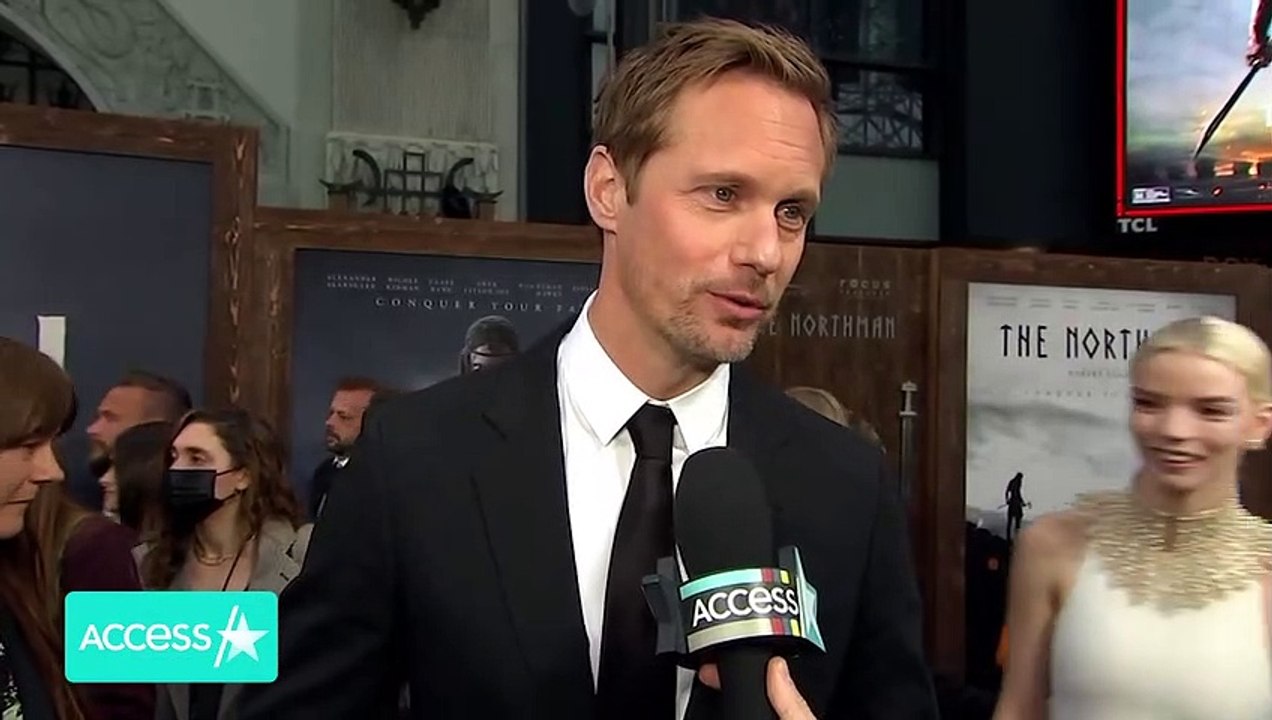 Alexander Skarsgård Loved Working w- 'Dear Friend' Nicole Kidman Again