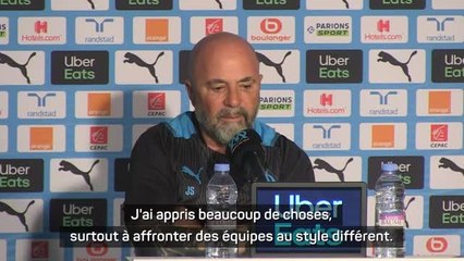 OM - Sampaoli : "Un défi extrêmement relevé dans cette fin de saison"