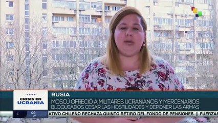 Rusia ofrece a Ucrania por segunda vez cesar hostilidades y deponer las armas