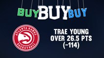 Look For Trae Young (26.5) To Clear His Points Total Vs. Heat