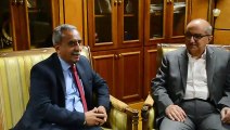 رئيس جامعة أسيوط يستقبل نظيره بجامعة أبين اليمنية لبحث سبل التعاون