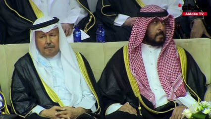 ممثل صاحب السمو الأمير الشيخ نواف الأحمد، سمو ولي العهد الشيخ مشعل الأحمد زار ديوانية شعراء النبط