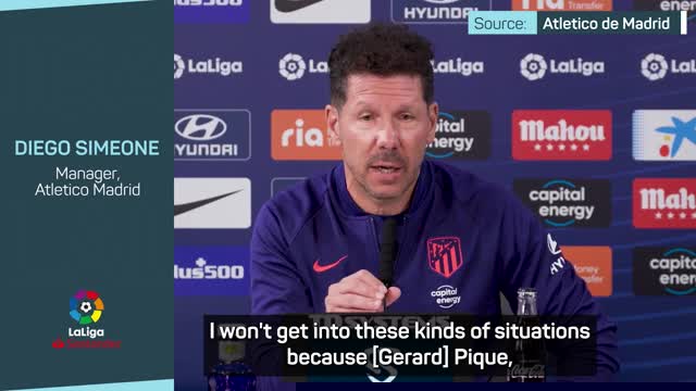 Simeone wants answers to Pique involvement in Saudi Supercopa deal