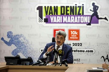 Van'da '1. Van Denizi Yarı Maratonu' heyecanı