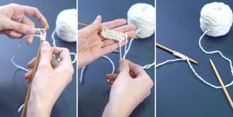 Apprendre à tricoter : tutoriel vidéo pour tricoter au point mousse