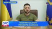 Volodímir Zelenski acusa a Rusia de querer destruir Donbás