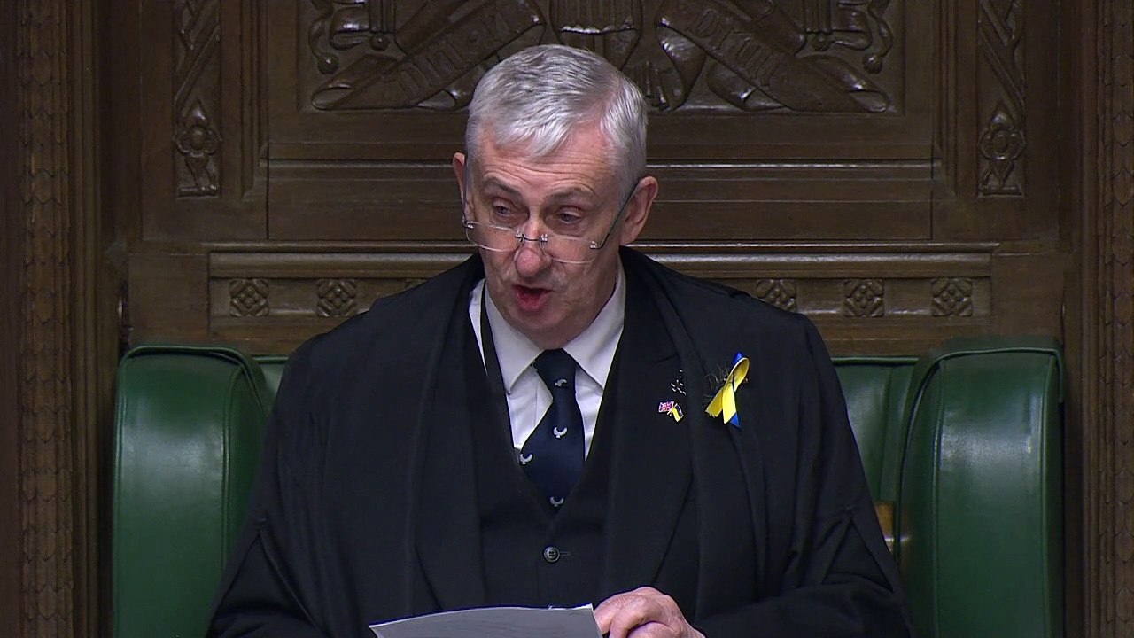 Speaker: Vote will be held over whether PM misled Parliament