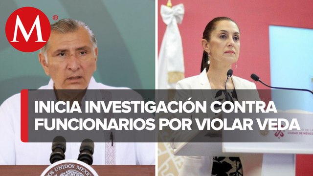 FGR inicia investigación contra Adán Augusto y Sheinbaum por violar ley en revocación